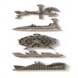 Karen Foster Design Scrapbooking Mini Charms, Amusement Park
