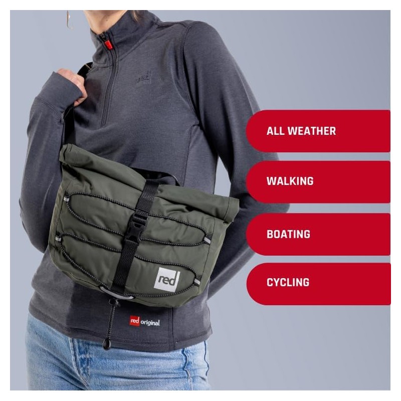 Red Original Lightweight Waterproof Cross Body Bag - All Weather,