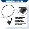Hihaha No.5104405AA Engine Hood Release Hood Latch Cable for Dodge