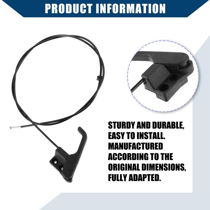 Hihaha No.5104405AA Engine Hood Release Hood Latch Cable for Dodge