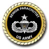US Army Senior Parachutist 1 Combat Jump Badge Challenge Coin