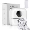 Elegant Choise Mini Portable Printer，Mini Sticker Printer Bluetooth Smart Pocket