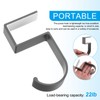PATIKIL 4Pcs Purse Hook for Table, 5-Shaped Purse Hanger for