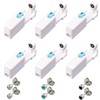 6 Pack Self Ear Piercing Gun, VEGCOO No Pain Disposable