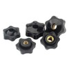 Xiedeai Star Knob Handle - M5 M6 M8 M10 Plastic