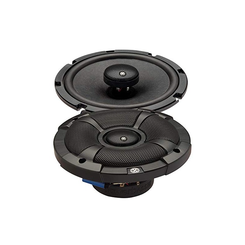 PowerBass 2XL-653T - 6.5" Shallow Mount Coaxial Speakers - Pair