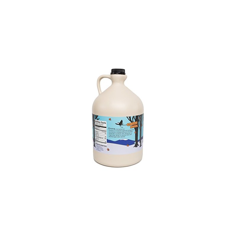 Organic 1 Gallon Amber Rich Vermont Maple Syrup - Grade