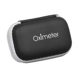 EVA vacía para funda para oxímetro de pulso en la punta del dedo, monitor de saturación de oxígeno en sangre, fácil de transportar y almacenamiento...