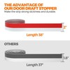 Holikme 2 Door Draft Stopper Sheets, Rolls & Strips Under