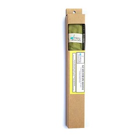 Glass Drinking Straws - Made in the USA - Clear Glass or Decorative Heavy Duty Reusable Eco-Friendly Drinking Straw (Straw Carrying Case - Green)