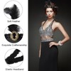 Tibapla 7Pcs 1920s Flapper Accessories Set, Roaring 20s Gatsby Headband