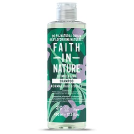 Faith In Nature Natural Rosemary Shampoo Stimulating for Normal Hair & Scalp, Vegan & Cruelty Free, No SLS, Silicones or Parabens, 400ml