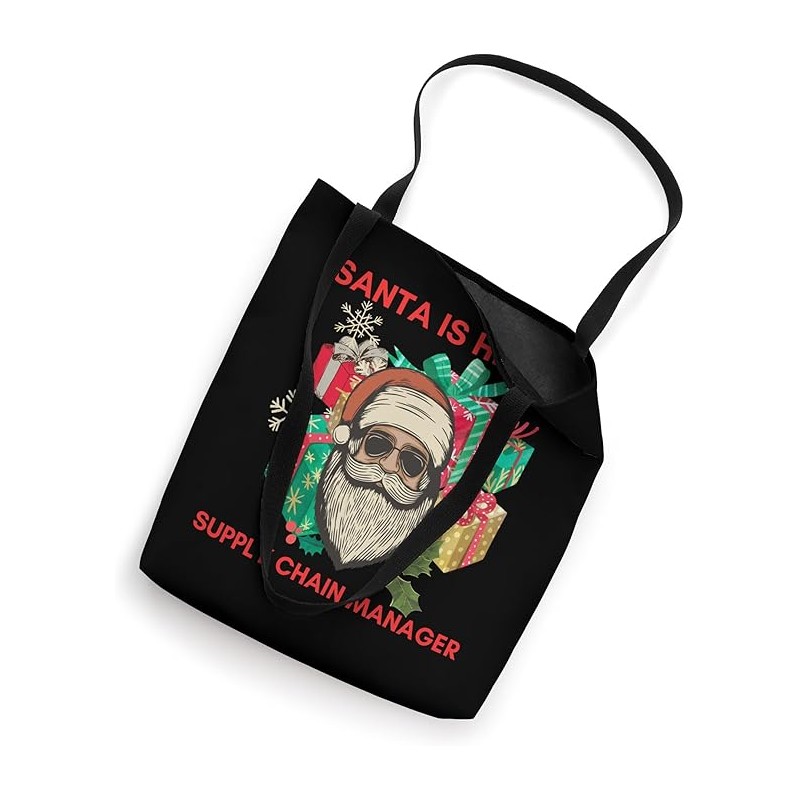 Santa is hiring supply chain manager, christmas supply chain Tote
