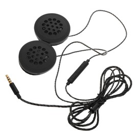 COHEALI Ergonomic Motorcycle Headset with Voice Control High Fidelity Audio for Hardhat Durable Sports Headphones for