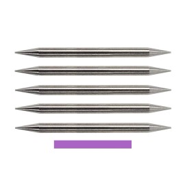 Midwest Tungsten PreGround TIG Tungsten Sharpened Electrodes Purple (Rare Earth) 1/16” x 1.5” 5PK
