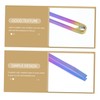 KONTONTY Travel Accessory Camping Cutlery Mini Tweezers Precision Tweezers Lightweight