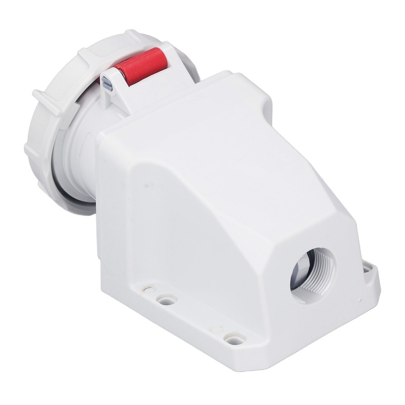 Industrial Connector Socket 16A 5 Pin 3P+N+E Surface Mount IP67