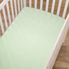 American Baby Company Fitted Mini Crib Sheet 24" x 38", Soft Breathable Neutral 100% Cotton Jersey Portable Sheet,