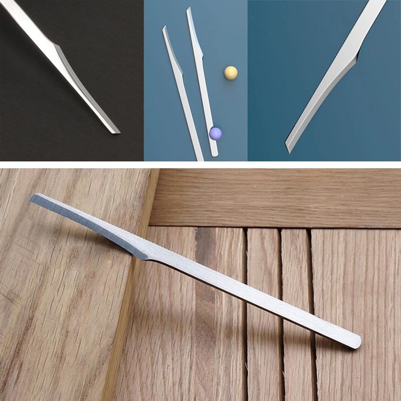 AKOAK 5 Pcs Stainless Steel Scraper Multifunctional Professional Pedicure Tools