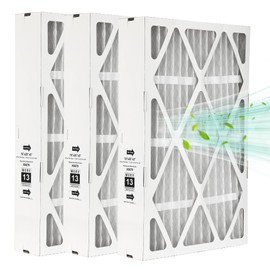 3 Packs,X6670 16x 25x 5 Merv 13 Filter Compatible with Lennox X6670,HCF16-11,HCF16-10,HCC16-28 and Honeywell FC100A1029, Foldable Design (Actual Size: 15.75 x 24.75 x 4.38in)