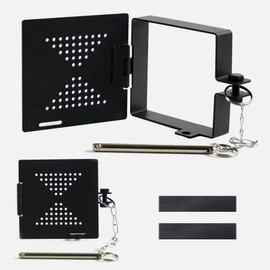 Aaffkaa RV Bumper End Cap,Bumper Cap Cover,Camper RV Square Bumper Caps for RV,Travel Trailer Bumper Plug End Caps,Fits Standard RV 4inch Square Bumpers