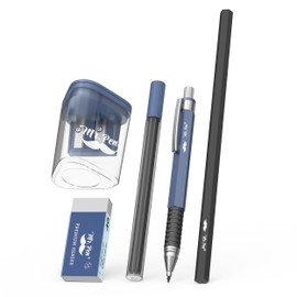 Mr. Pen 2.0mm Mechanical Pencil Set, 5 pcs, HB Pencil, Eraser, Sharpener, Drawing Mechanical Pencils