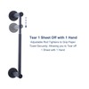 Magnetic Paper Towel Holder for Fridge, Adjustable Stainless Steel Rod,