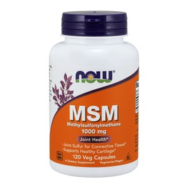 NOW MSM 1000 mg,120 Capsules