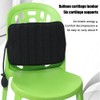Portable Inflatable Lumbar Support Cushion Ergonomic Back Support Pillow for