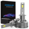 SONRUIJIE H1 LED Headlight Bulb,180W 36000LM, 1:1 Halogen Size, All