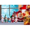 WULEEUPER Tiny Baby Elf Doll | Christmas Miniature Decoration |