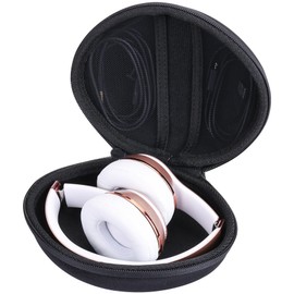 co2CREA Hard Travel Case Compatible with Studio Pro x Kim Kardashian/Beats Studio Pro/Solo Pro / Solo3 / Solo2 Wireless On-Ear Headphones, Black Case