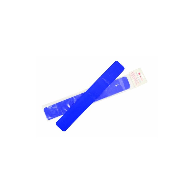 Dycem 50-1560B Non-Slip Self, Adhesive Strips, 16" x 1-1/8", Blue