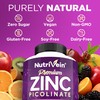 Nutrivein Premium Zinc Picolinate 100mg - 120 Capsules for Adults: