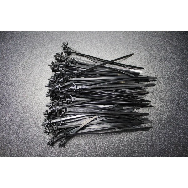 ENNIS ELECTRONICS 200 PACK 8 IN ARROW HEAD ZIP TIES