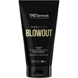 TRESemmé One Step Blowout Balm 5-in-1 5oz | Heat Protectant for Fine Hair