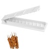 Kabob Maker, Thick Plastic Kebab Maker Press, Manual Kabob Mould,