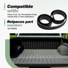 6.4 FT Rubber Double Leaf Truck Cap Rear Door Bottom
