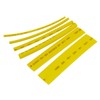 Schrumpfschlauch-Sortiment, 100-teilig gelb