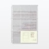 Mu-in Ryohin Pocket Selection Series Dedicated Refill A4 Wide for