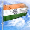 India Flag 90 * 150 cm(3 * 5FT),Indian Flag,Polyester Thickness,