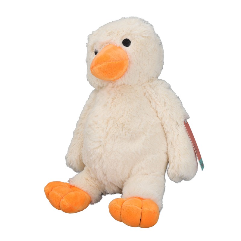 Dog Plush Duckling Sounding Toy Soft Teeth Cleaning Keep Healthy