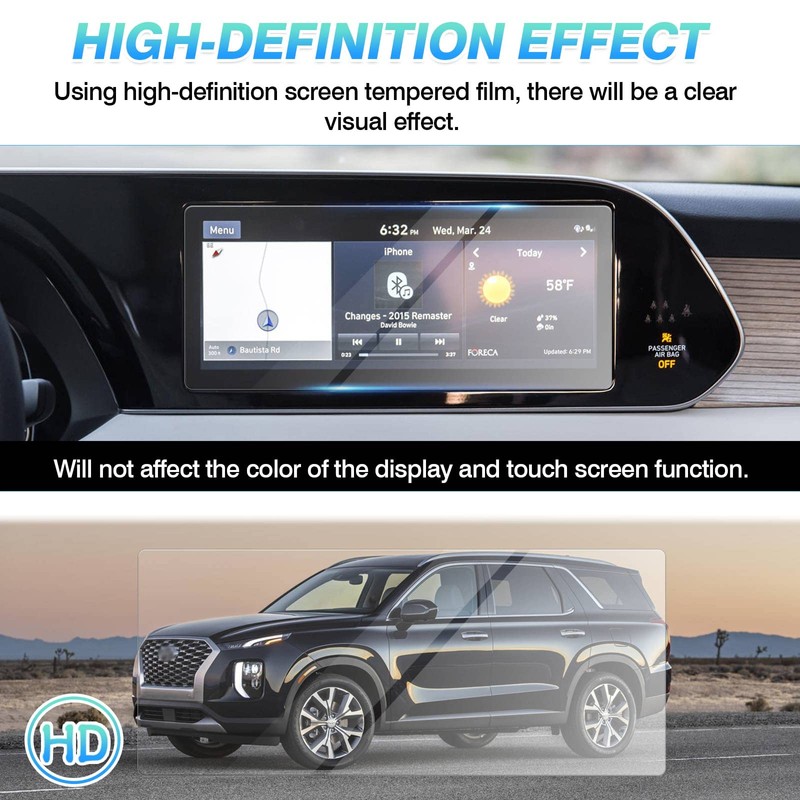 Autorder Screen Protector for 2020 2021 2022 Hyundai Palisade Ltd
