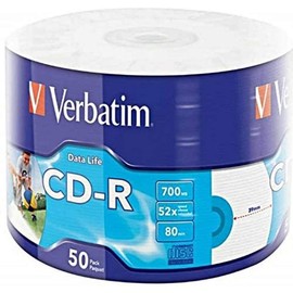 Verbatim 50x CD-R - blank CDs (CD-R)