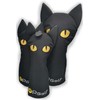 P.Golf Black Cat Head Cover (UT Single Item)