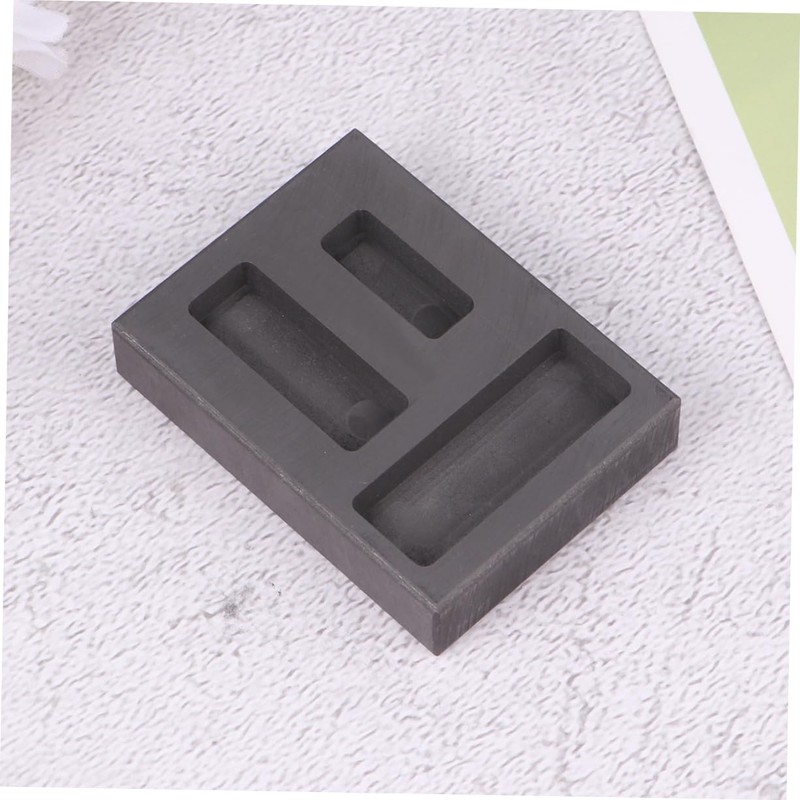 IWOWHERO Graphite Ingot Mold with Slots Melting Casting Mould for