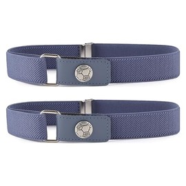 Ladeheid P15S Boys' Elastic Belt 1-6 Years 34-65 cm, Jeans/Ball