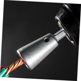 OSALADI 9pcs Automatic Electric Wire Twisting Tool for Power Drill Wire Connector for Fast and Efficient Electrical Work High Wear Resistance and Heat Resistance Features