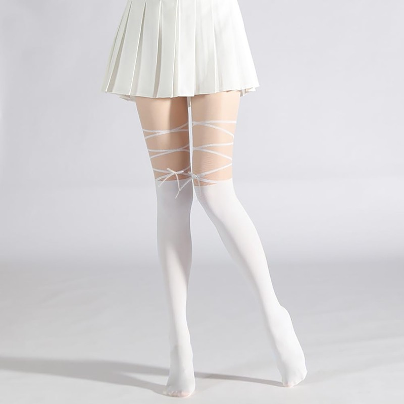 Tidefire Mock Thigh Tight High Long Tights Tights Socks for