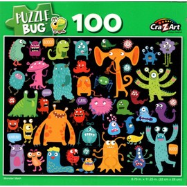 Monster Mash - 100 Piece Jigsaw Puzzle for Adult